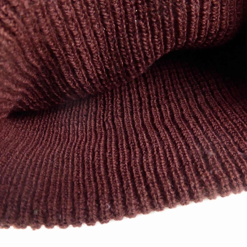 North Face Made in USA Waffle Knit Wool Beanie Hat - Picture 5 of 5